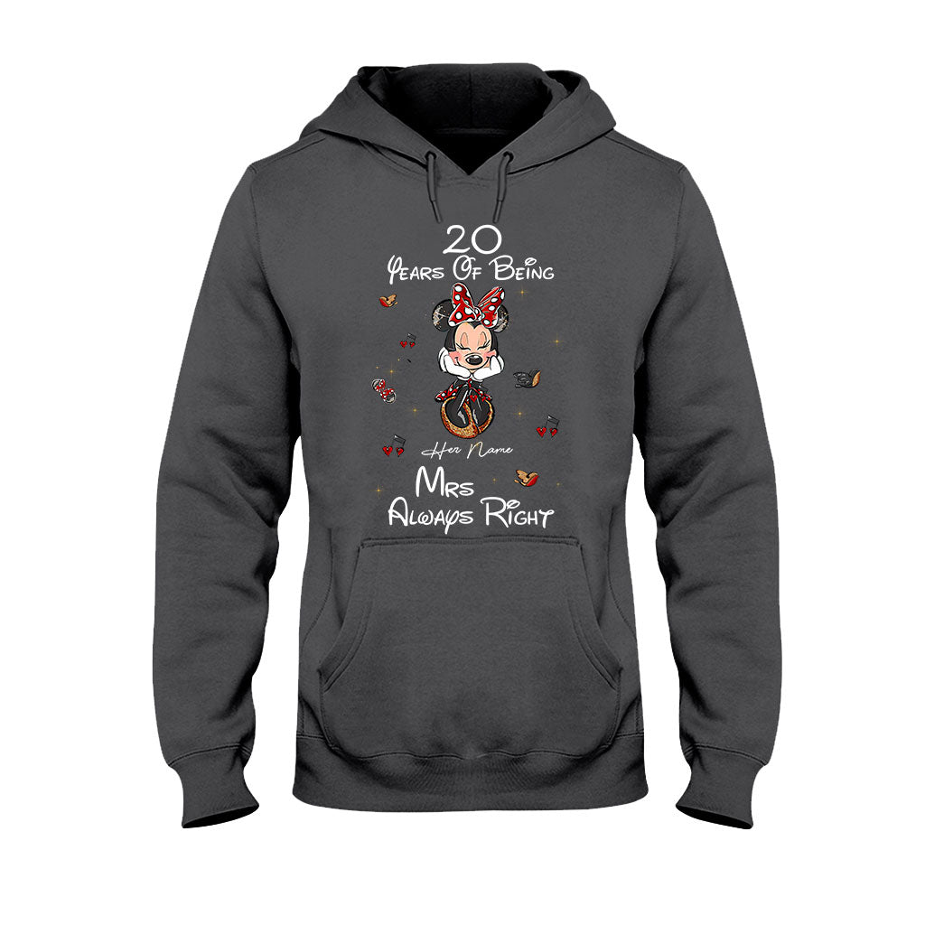 Personalized Couple T-shirt & Hoodie Custom Name Gift Idea