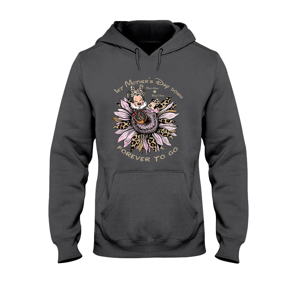 Personalized 1st Mother's Day T-Shirt & Hoodie with Names