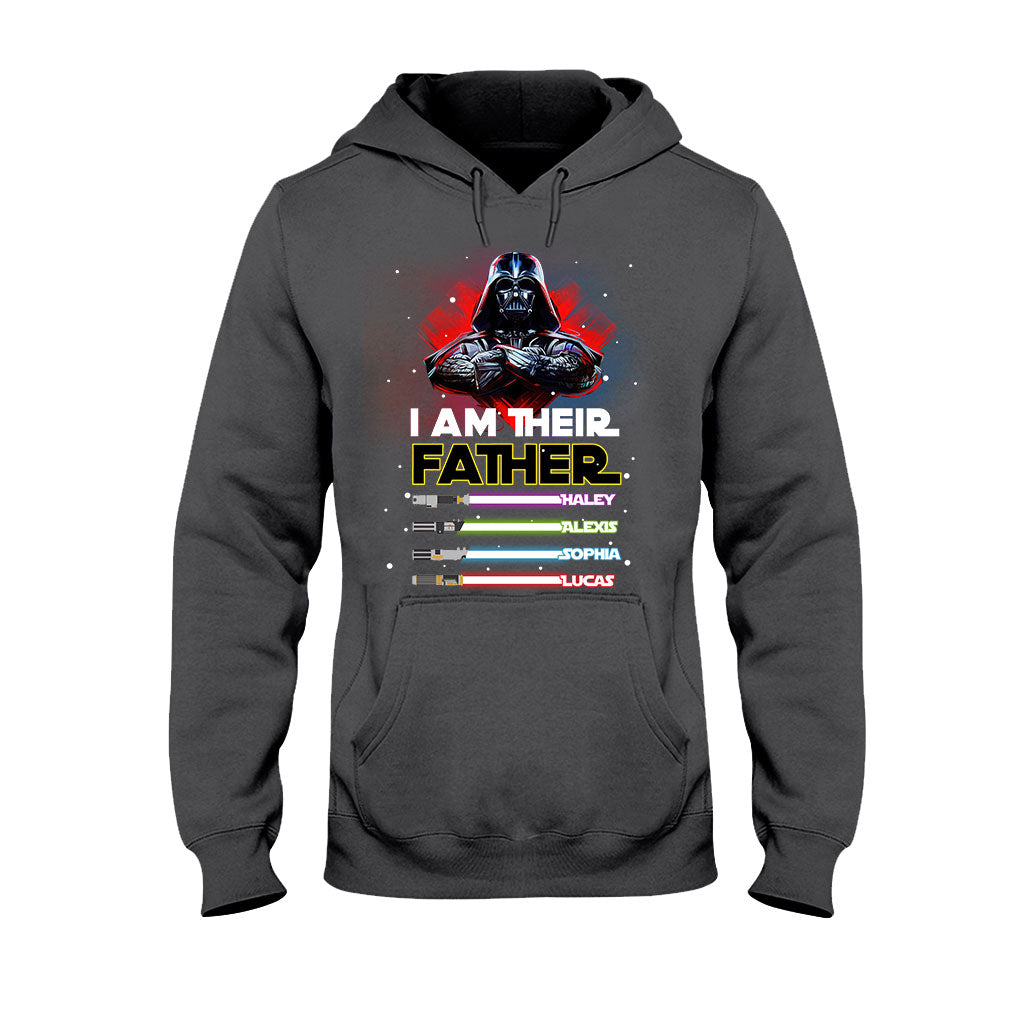 Personalized Star Wars Father T-shirt and Hoodie Gift