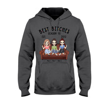 Load image into Gallery viewer, Personalized Bestie T-shirt and Hoodie Gift for Friends
