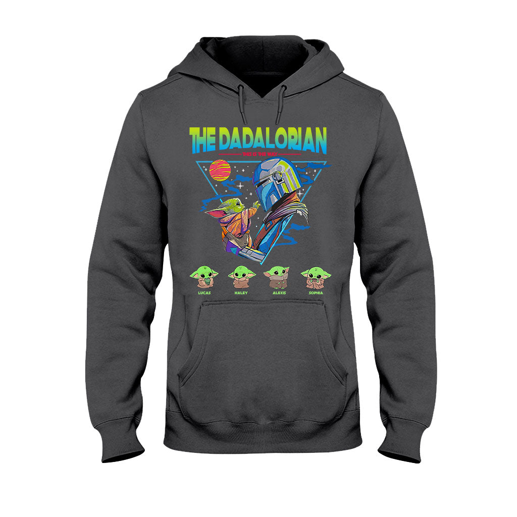 Personalized Father's Day T-shirt & Hoodie The DADALORIAN Gift for Dad