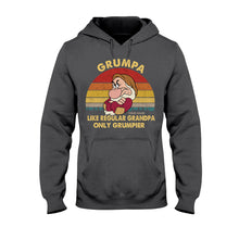 Load image into Gallery viewer, Personalized Grumpa T-shirt and Hoodie Gift for Dad

