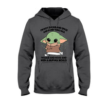Load image into Gallery viewer, Personalized Sage and Hood T-shirt for Birthdays, Christmas
