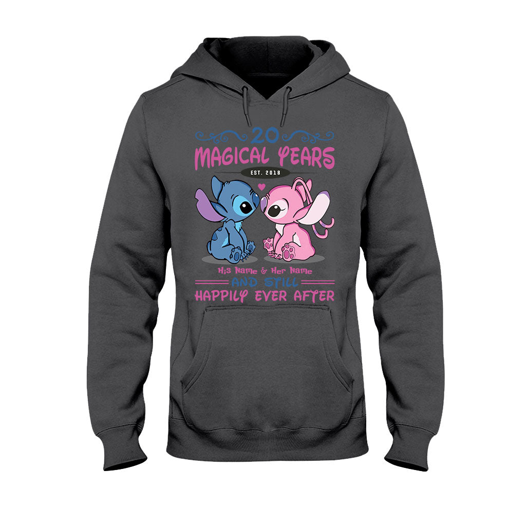 Personalized T-shirt and Hoodie Magic Years Gift for Couple