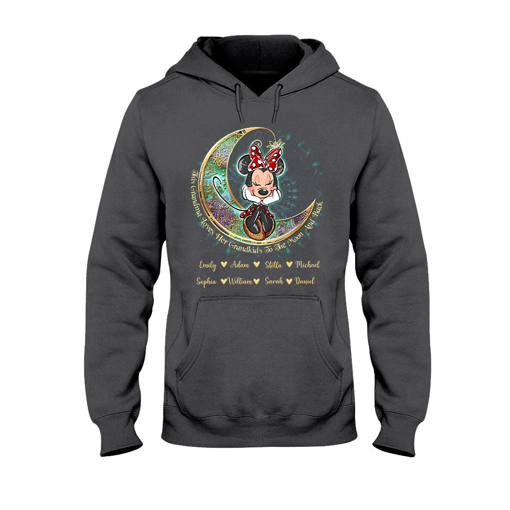 Personalized Grandma Mouse T-shirt & Hoodie Gift for Grandkids
