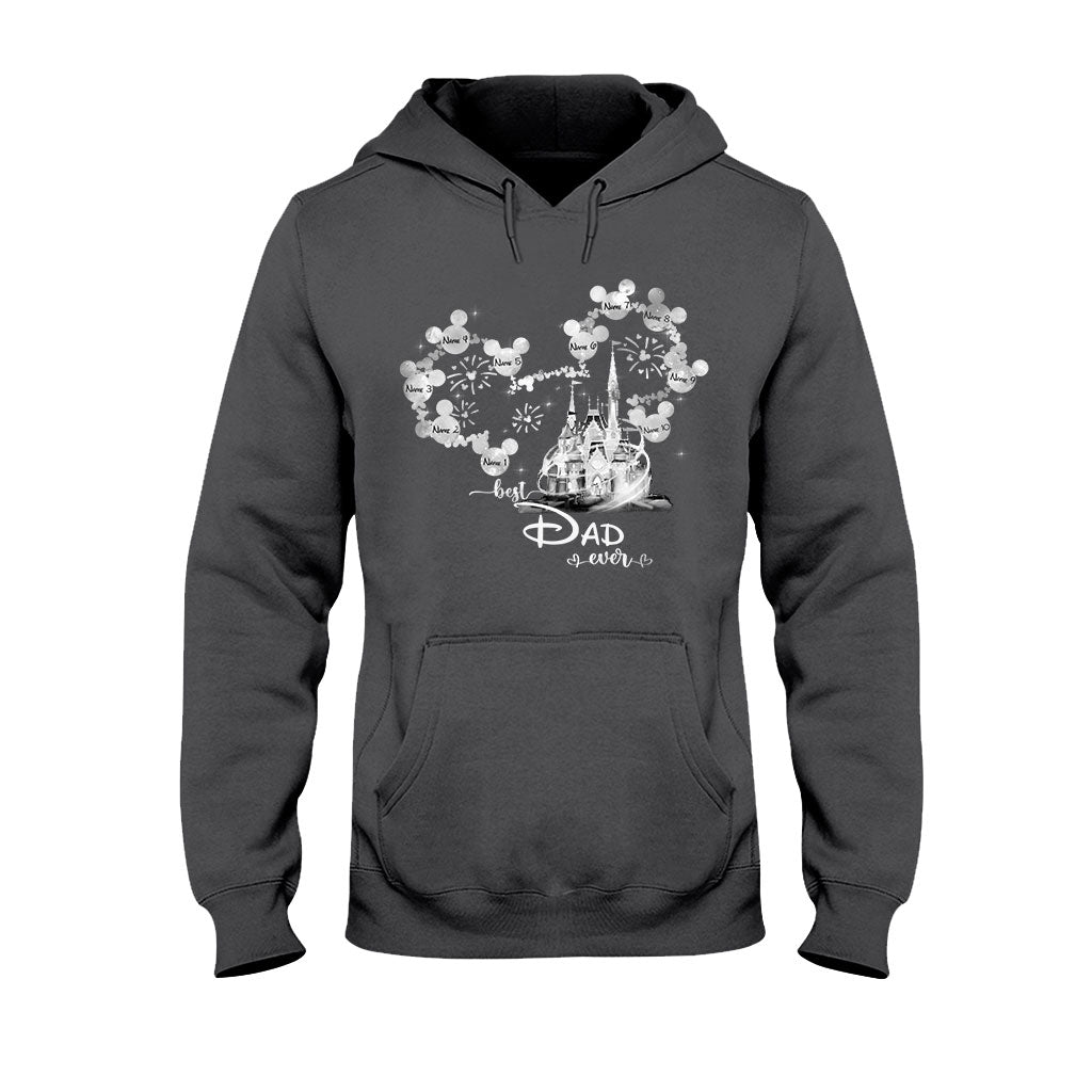 Personalized Best Dad Ever T-Shirt & Hoodie Gift for Father's Day