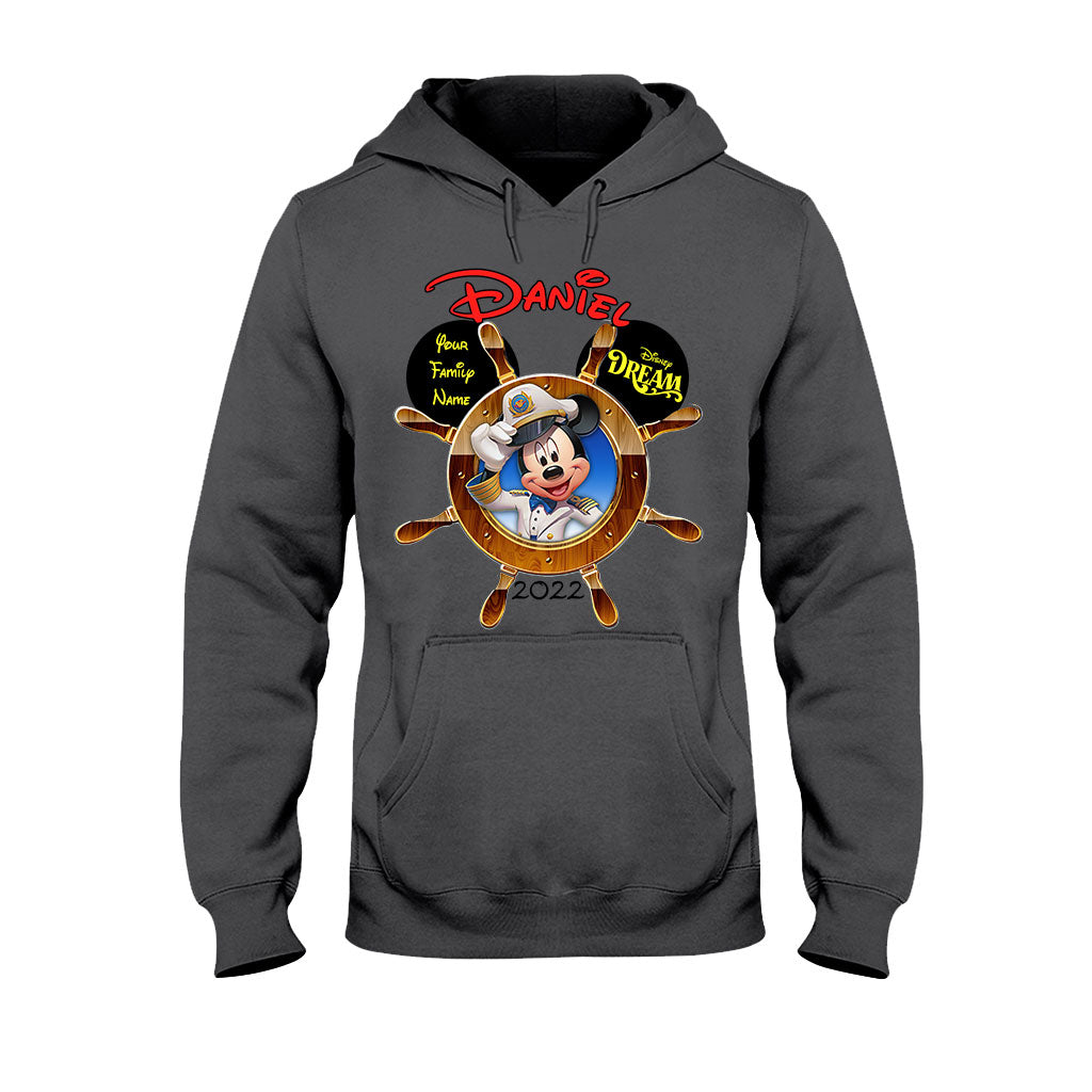 Personalized Mickey Mouse Ears Cruise T-shirt & Hoodie Gift for Family