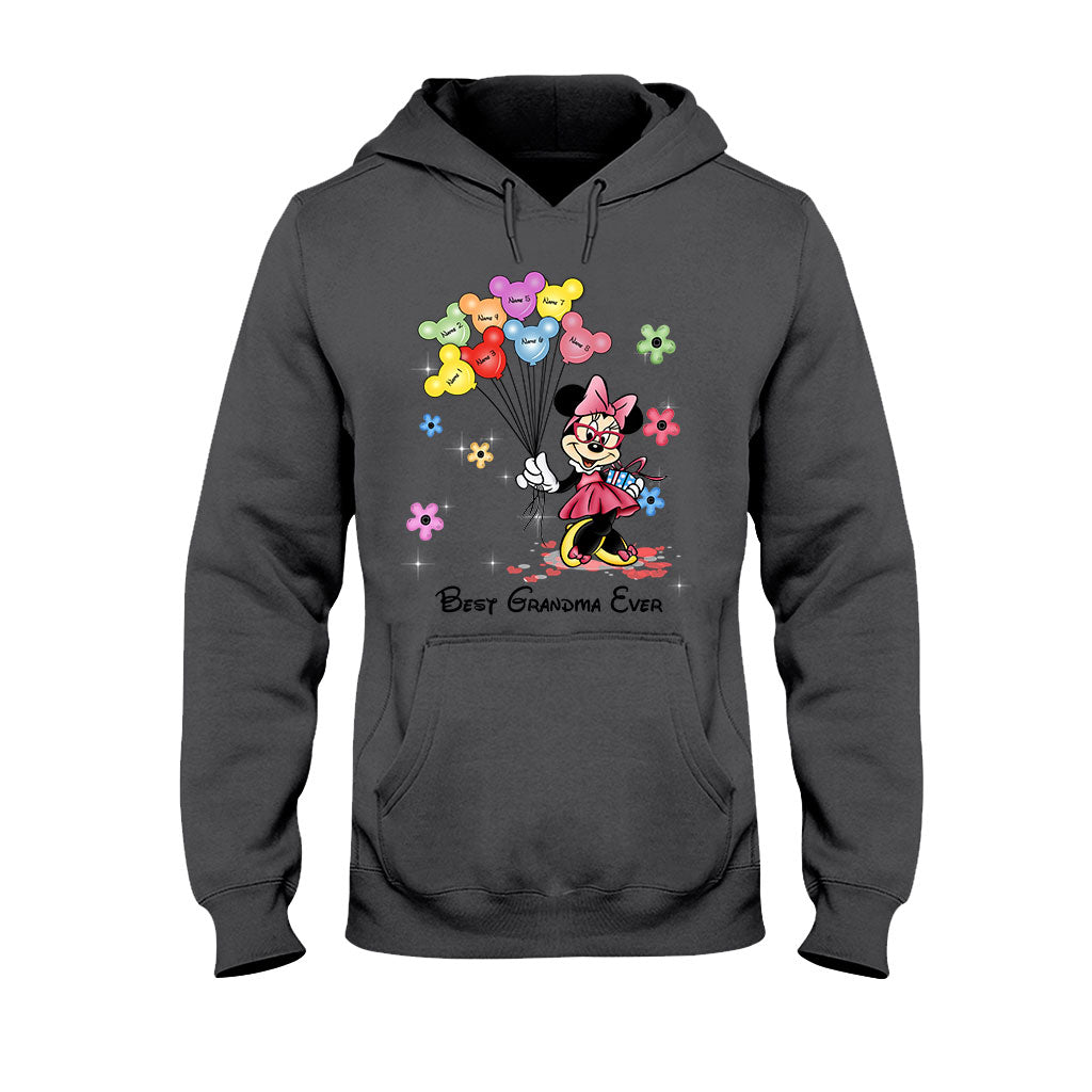 Personalized Grandma T-shirt & Hoodie with Disney Design