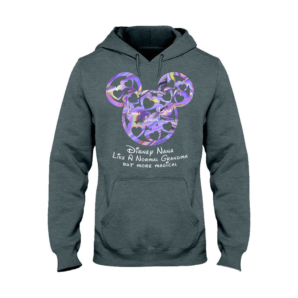 Personalized Magical Grandma Hoodie & T-Shirt Custom Name Gift for Christmas