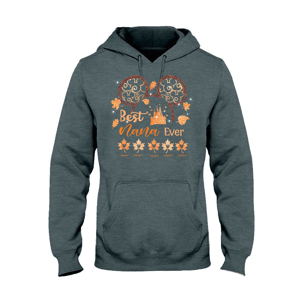 Personalized Best Nana Ever T-shirt & Hoodie Gift for Grandma