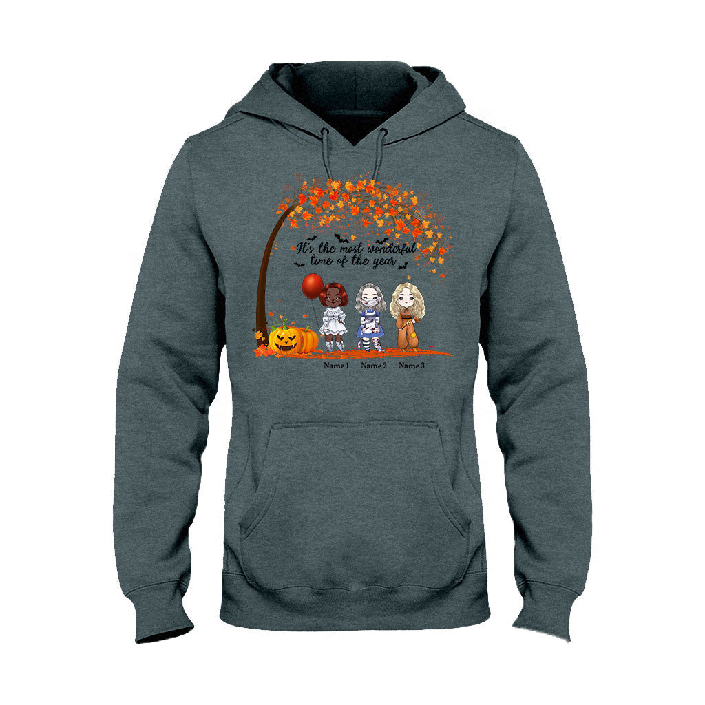 Personalized Halloween Bestie T-Shirt & Hoodie Gift for Friends