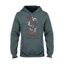 Load image into Gallery viewer, Personalized Couple T-Shirt and Hoodie Set with Names for Anniversary Gift
