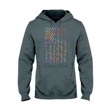 Load image into Gallery viewer, Personalized Mouse Ears Pledge of Allegiance T-shirt &amp; Hoodie for Independence Day
