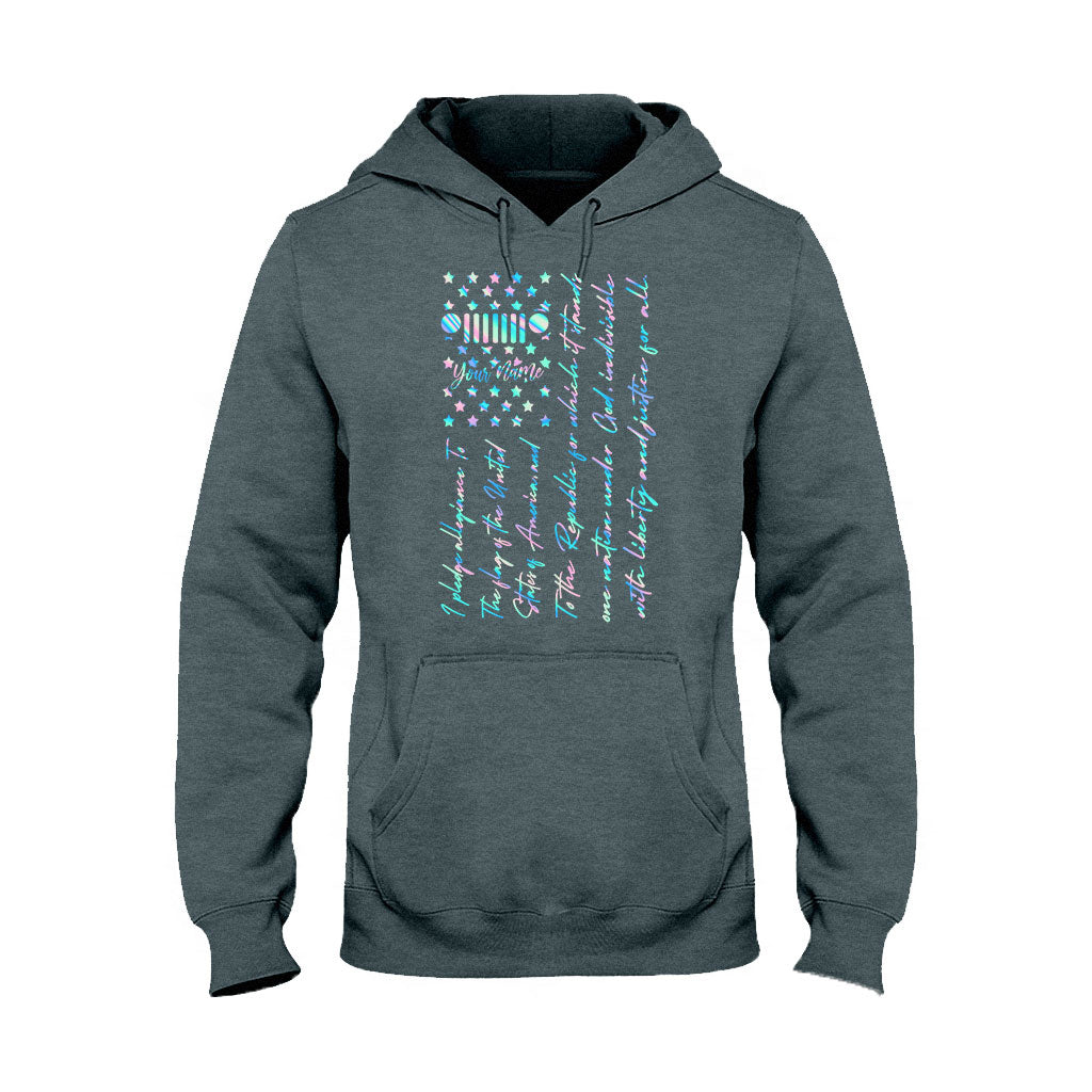 Personalized Independence Day T-shirt & Hoodie with Custom Name