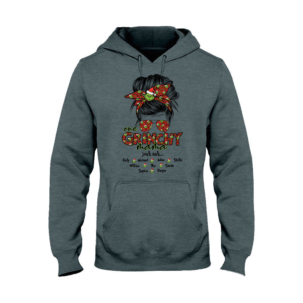 Personalized Christmas T-shirt & Hoodie Gift for Mom Life