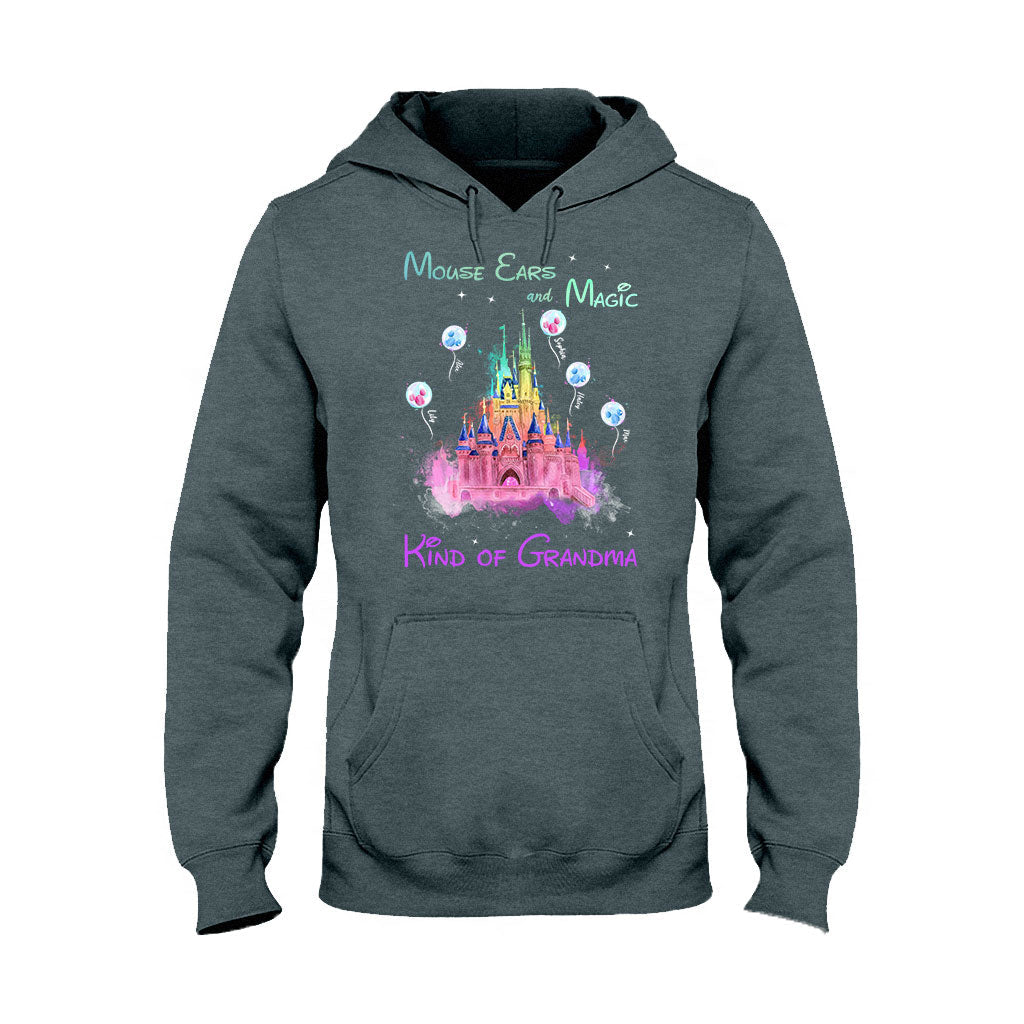 Personalized Mouse Ears T-Shirt for Grandma | Custom Magic Gift
