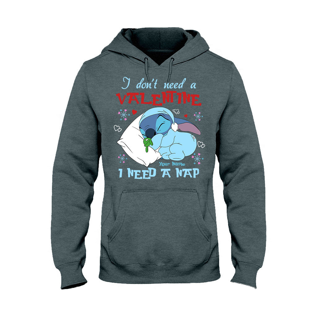 Personalized Valentine Ohana T-shirt & Hoodie Gift for Partner