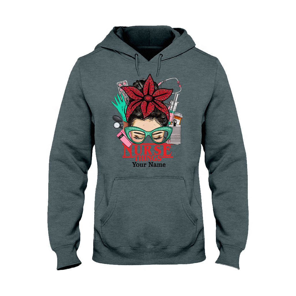 Personalized Nurse Things T-shirt & Hoodie Custom Name Gift