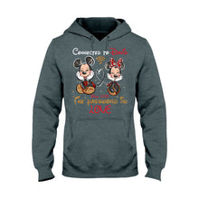 Load image into Gallery viewer, Personalized Couple T-shirt and Hoodie with Custom Names &amp; Year
