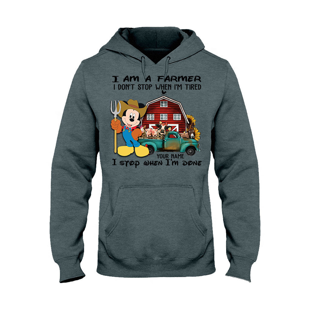 Personalized Farmer T-Shirt & Hoodie Custom Name Gift