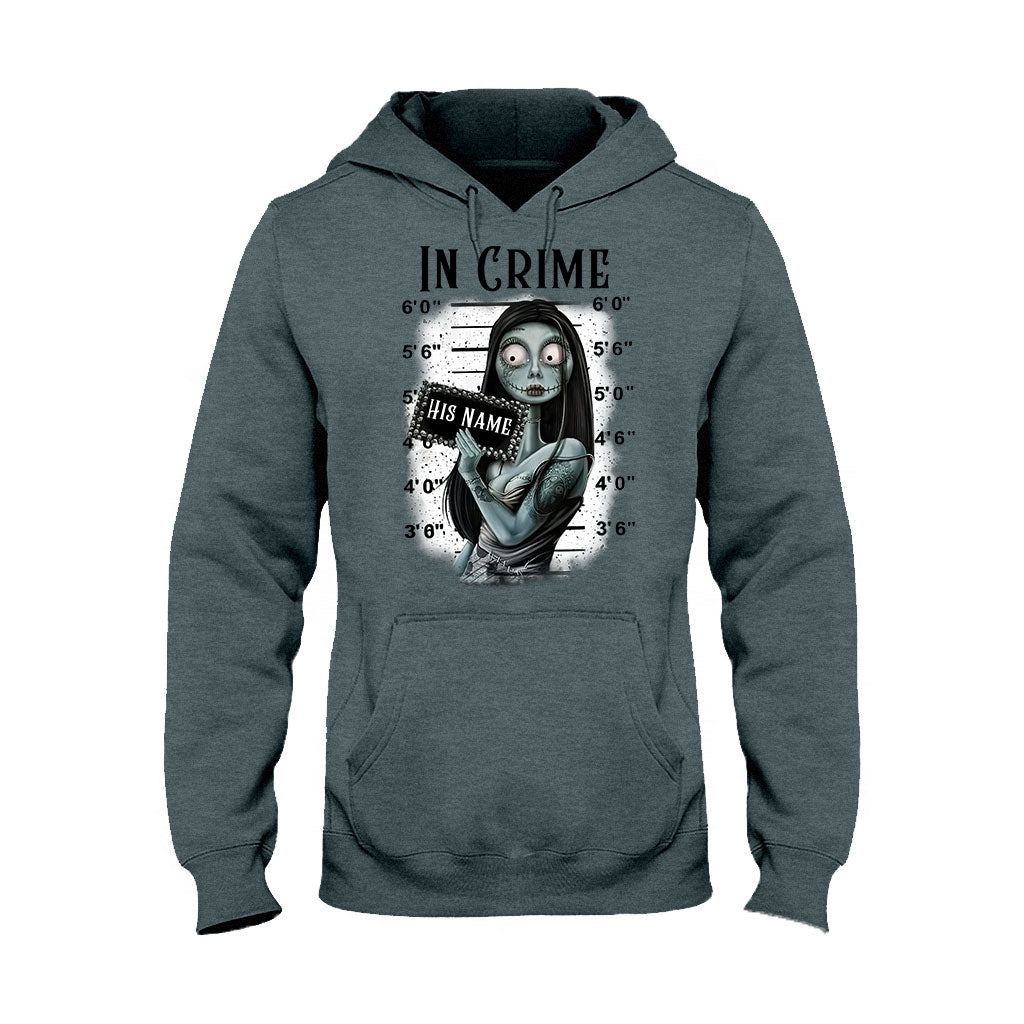 Personalized Partner In Crime T-shirt & Hoodie Gift for Couples