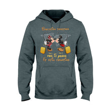 Load image into Gallery viewer, Personalized Couple Travel T-shirt &amp; Hoodie Custom Name Gift
