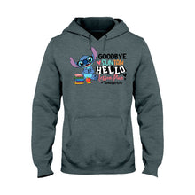 Load image into Gallery viewer, Personalized Teacher T-shirt &amp; Hoodie Goodbye Suntan Lesson Plan Gift
