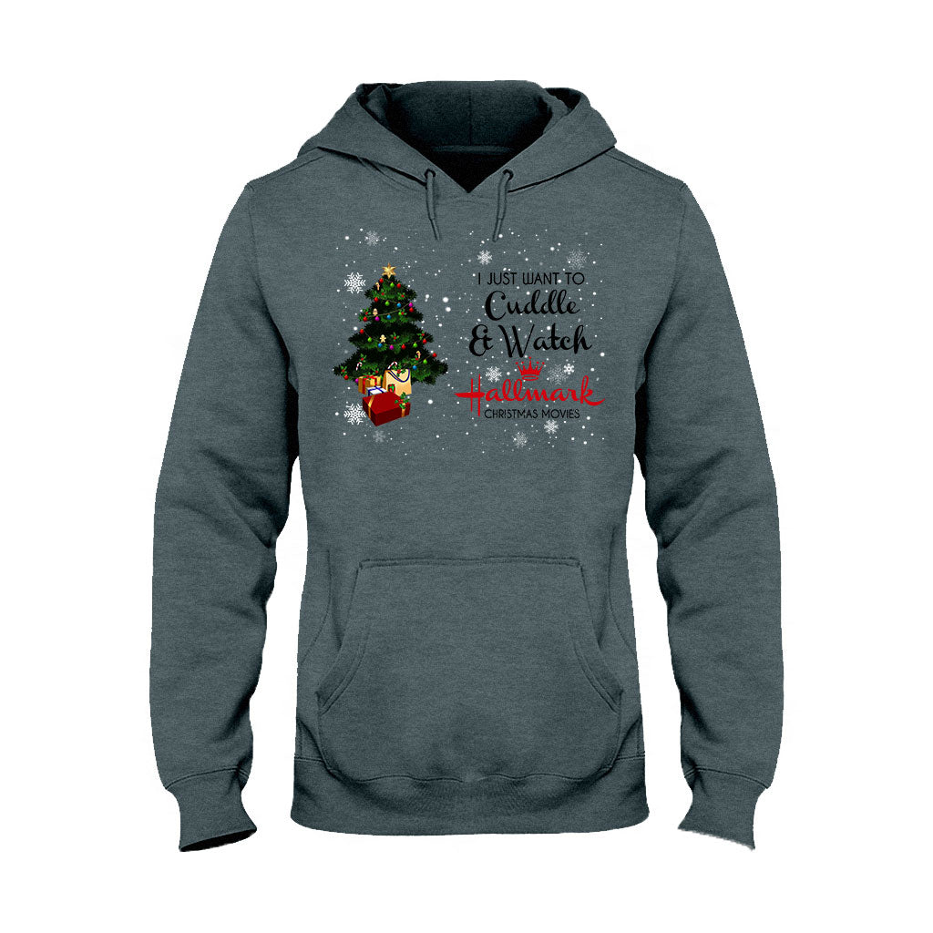 Personalized Christmas T-shirt & Hoodie for Cuddle Lovers
