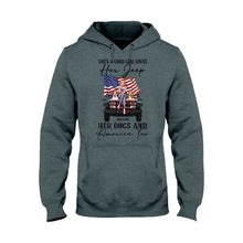Load image into Gallery viewer, Personalized Independence Day T-Shirt &amp; Hoodie with Names for Jeep Lovers
