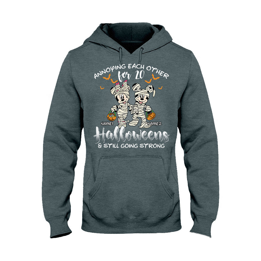 Personalized Halloween Mouse T-shirt & Hoodie Unique Couple Gift