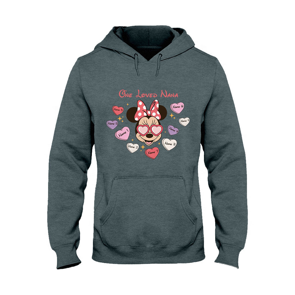 Personalized Valentine's Grandma T-Shirt & Hoodie Gift for Nana