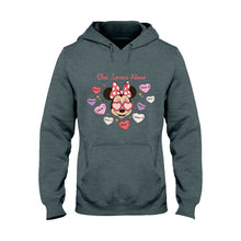 Load image into Gallery viewer, Personalized Valentine's Grandma T-Shirt &amp; Hoodie Gift for Nana

