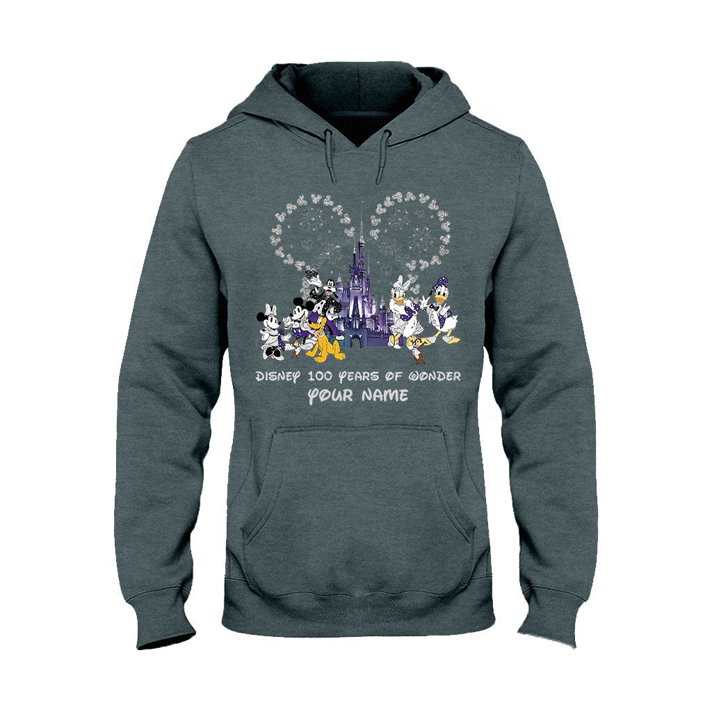 Personalized Disney 100 Years of Wonder T-shirt & Hoodie Gift