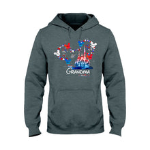 Load image into Gallery viewer, Personalized Best Grandma Ever T-shirt &amp; Hoodie for Independence Day Gift
