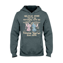 Load image into Gallery viewer, Personalized Couple Ohana T-Shirt &amp; Hoodie Custom Names Gift
