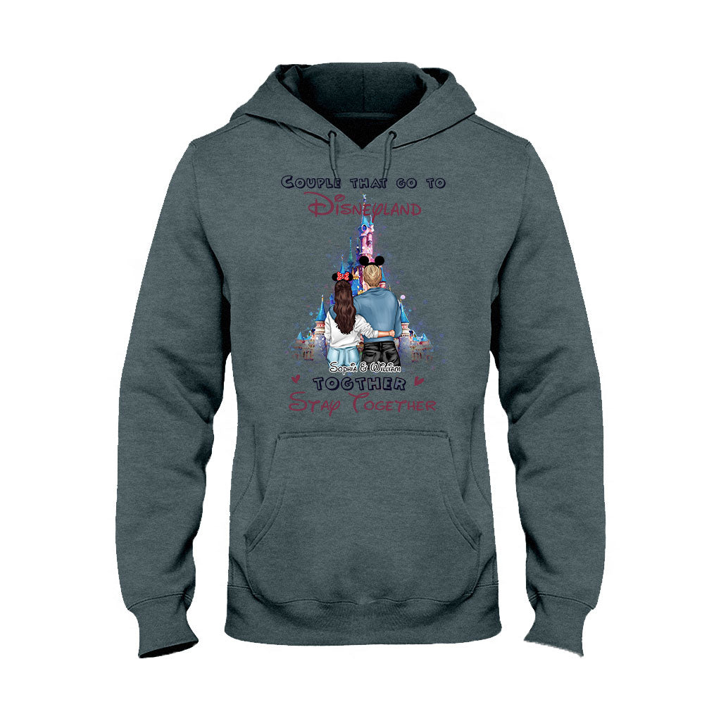 Personalized Disneyland Couple T-shirt & Hoodie Gift for Couples