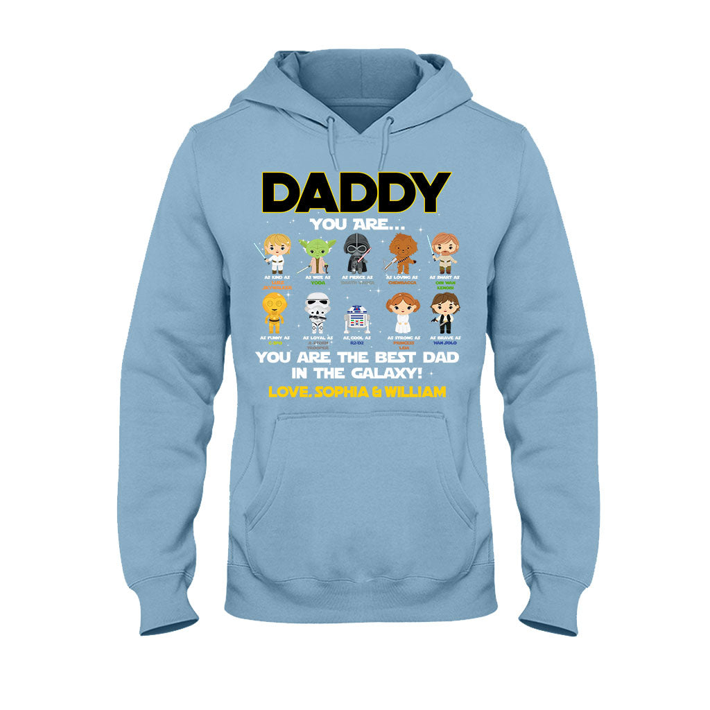 Personalized Father's Day T-shirt with Star Wars Design Gift for Dad