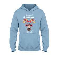 Load image into Gallery viewer, Personalized Grandma T-Shirt &amp; Hoodie with Happiest Grandma Design
