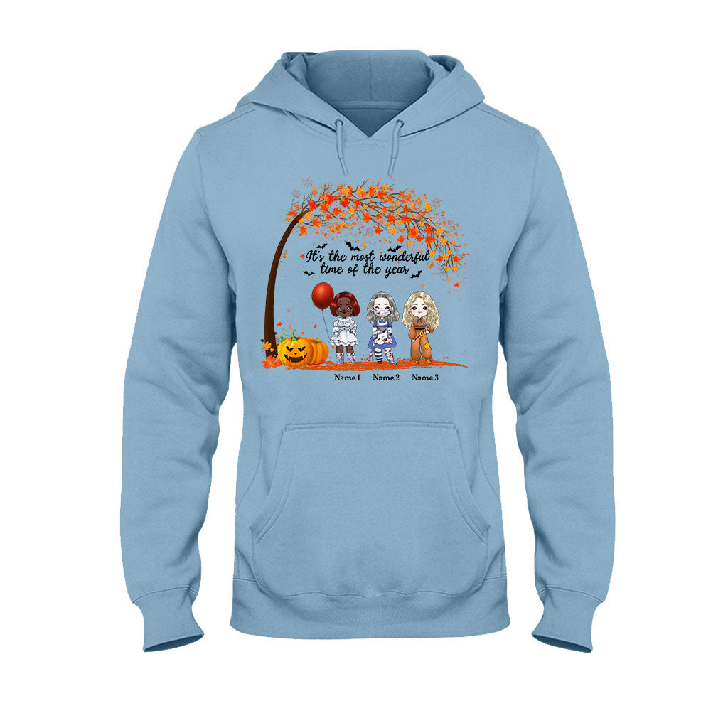 Personalized Halloween Bestie T-Shirt & Hoodie Gift for Friends