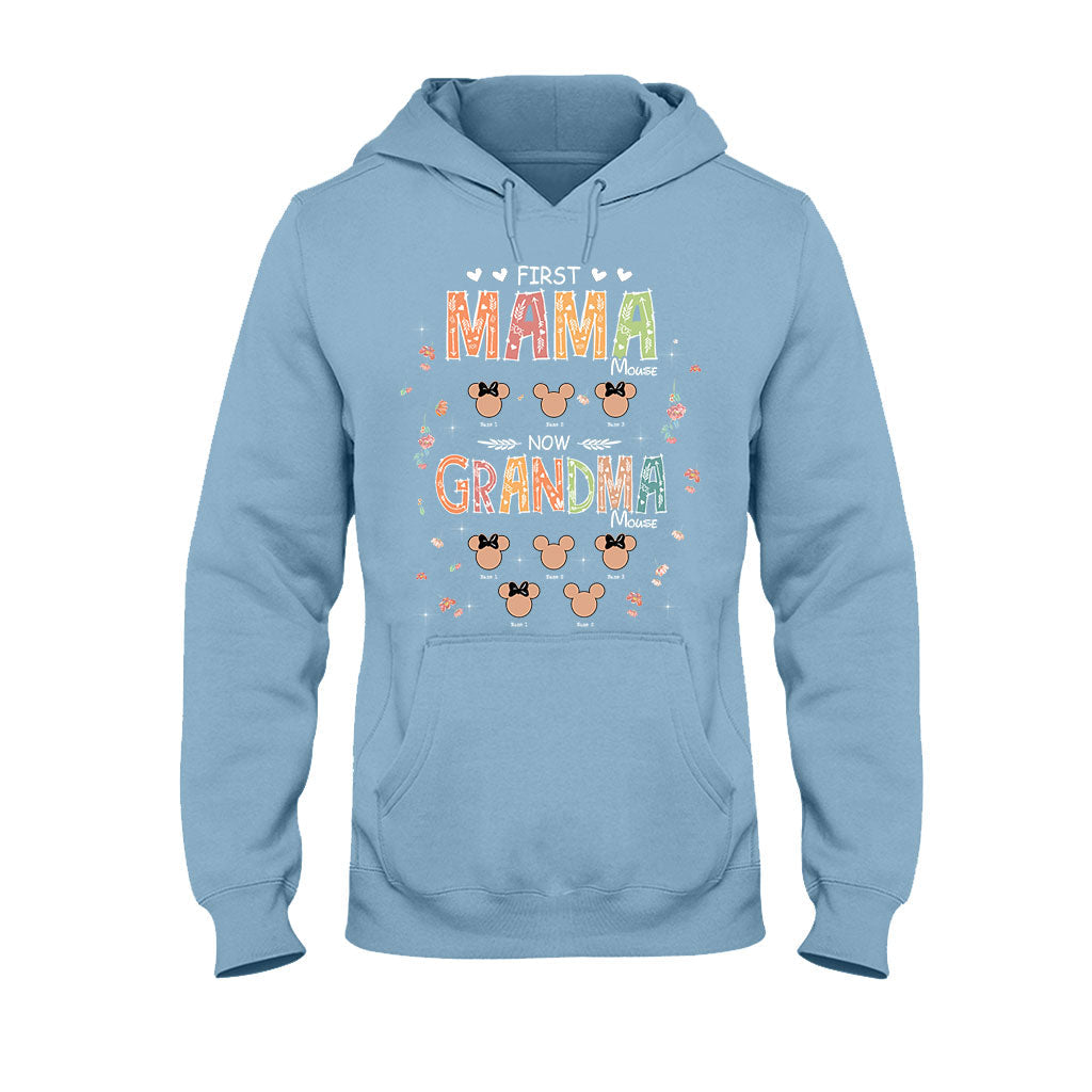 Personalized Grandma Mouse T-shirt Hoodie Gift for Mother's Day