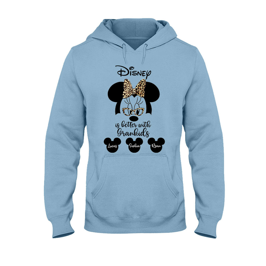 Personalized Disney Grandkids T-shirt & Hoodie Gift for Grandma