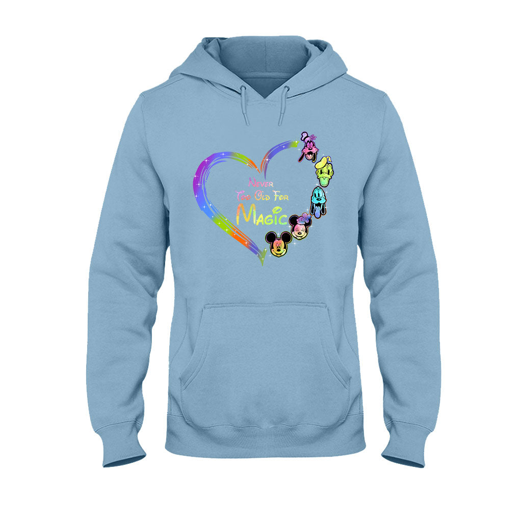 Personalized Never Too Old For Magic T-shirt & Hoodie Gift for All Ages
