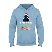 Load image into Gallery viewer, Personalized Christmas T-Shirt &amp; Hoodie Gift for Dad - I Am Their Santa
