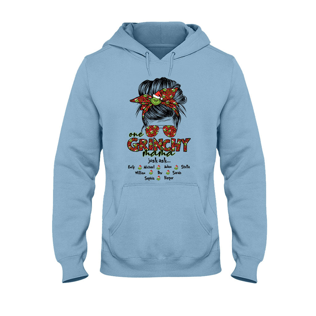 Personalized Christmas T-shirt & Hoodie Gift for Mom Life