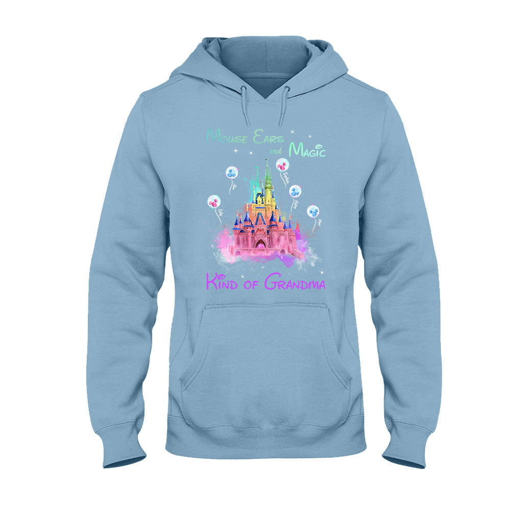 Personalized Mouse Ears T-Shirt for Grandma | Custom Magic Gift