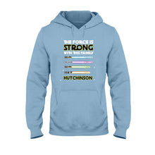 Load image into Gallery viewer, Personalized Family T-Shirt Custom Name The Force Is Strong Gift
