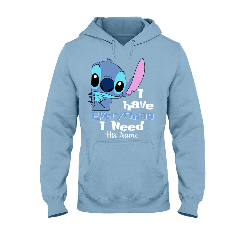 Personalized Ohana T-shirt & Hoodie Gift for Couples