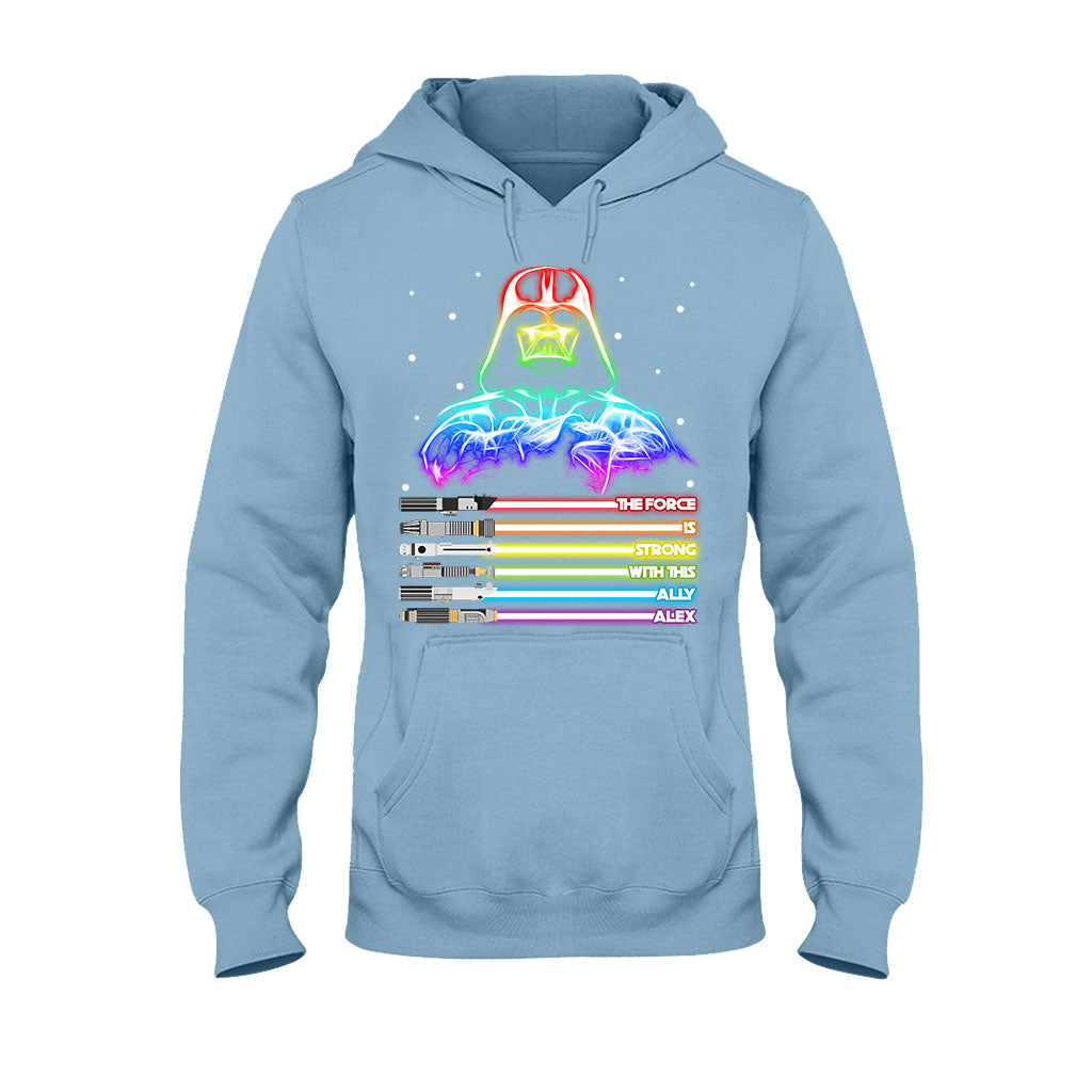 Personalized LGBT Support T-Shirt & Hoodie with Custom Name