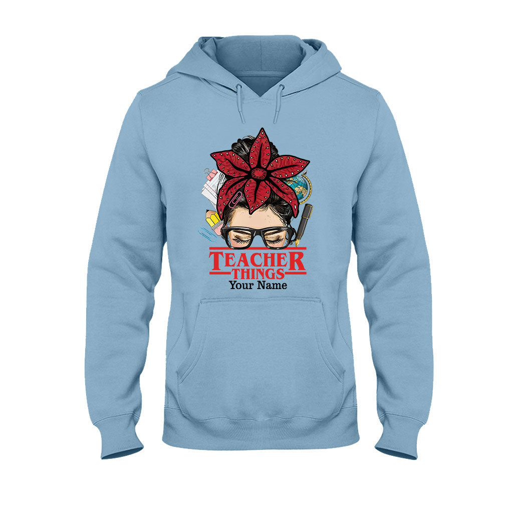 Personalized Teacher Things T-shirt & Hoodie Custom Name Gift