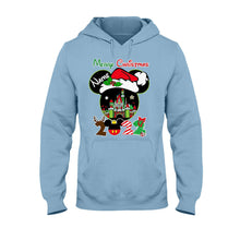 Load image into Gallery viewer, Personalized Christmas Mouse T-shirt &amp; Hoodie Custom Name Gift
